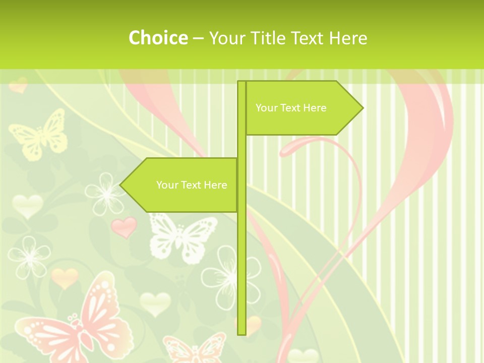 Abstract Love Valentine PowerPoint Template