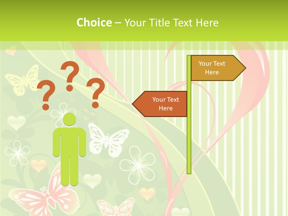 Abstract Love Valentine PowerPoint Template