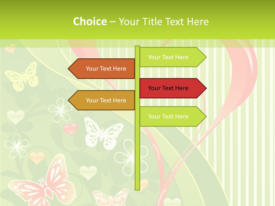 Abstract Love Valentine PowerPoint Template