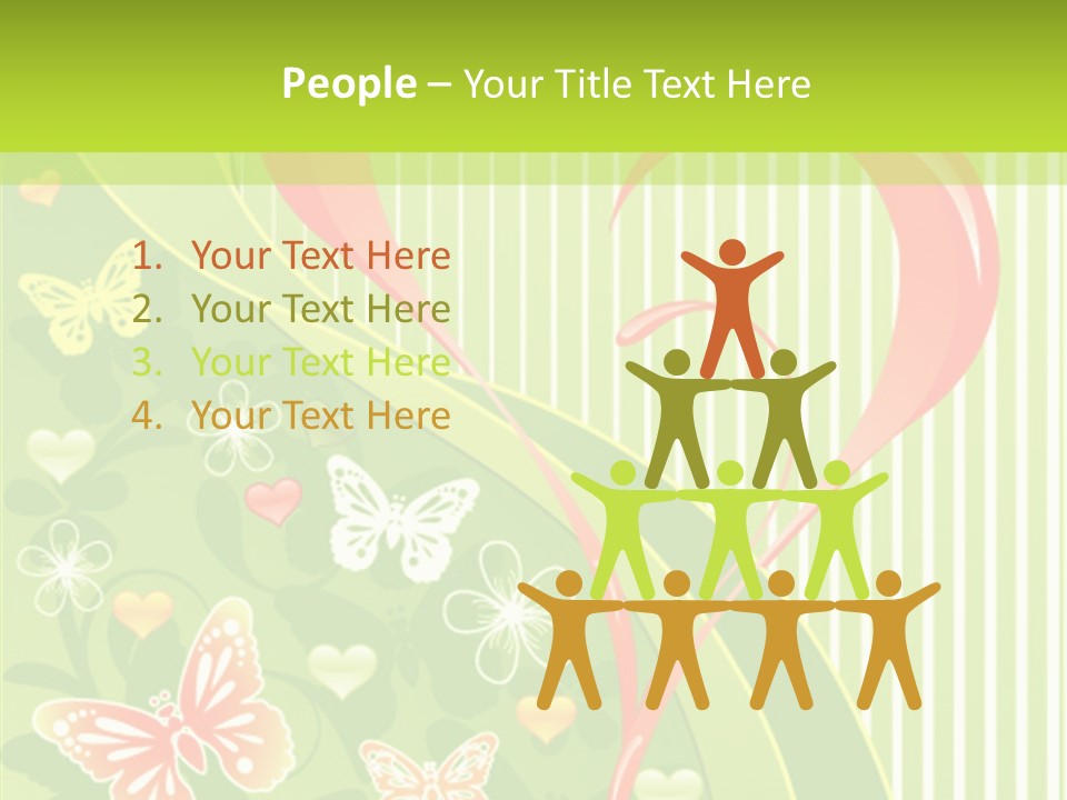 Abstract Love Valentine PowerPoint Template