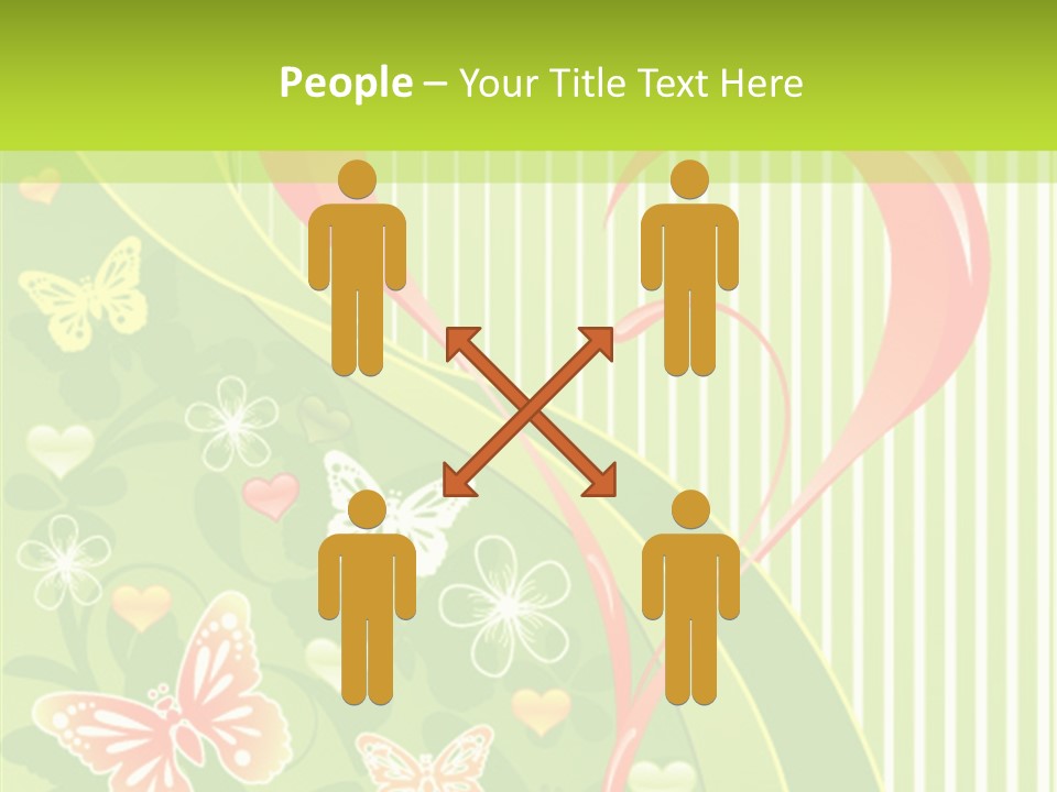 Abstract Love Valentine PowerPoint Template