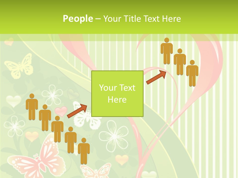 Abstract Love Valentine PowerPoint Template