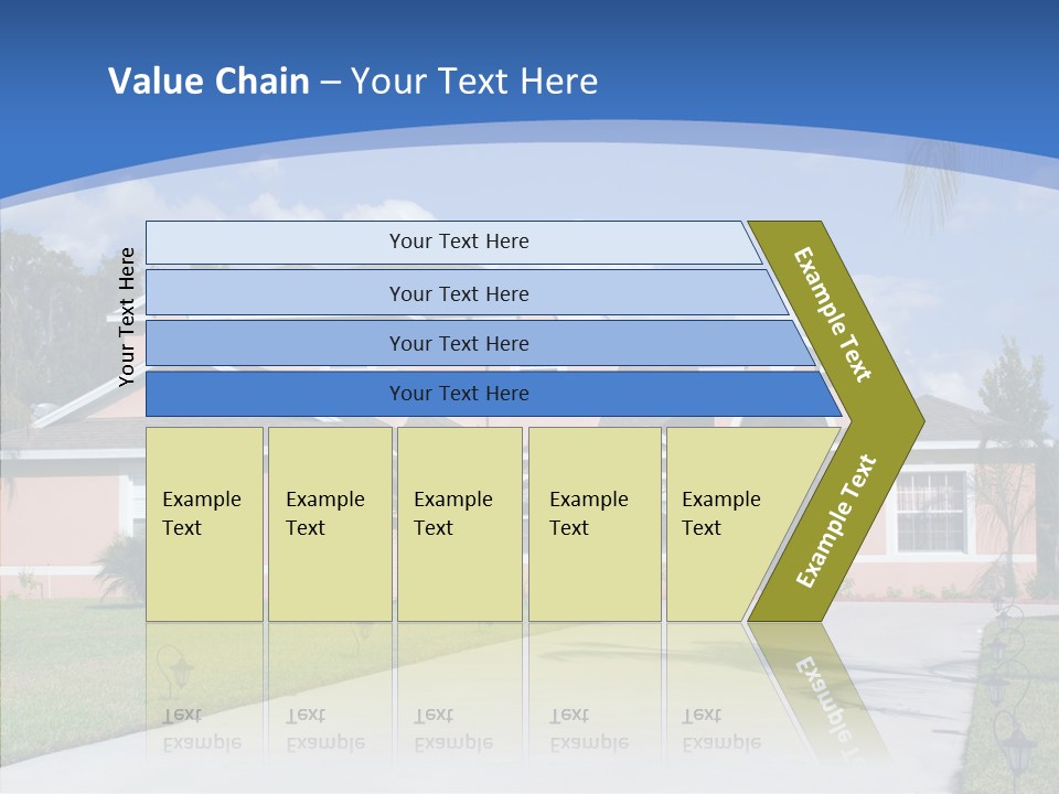 Living Shelter Palm PowerPoint Template