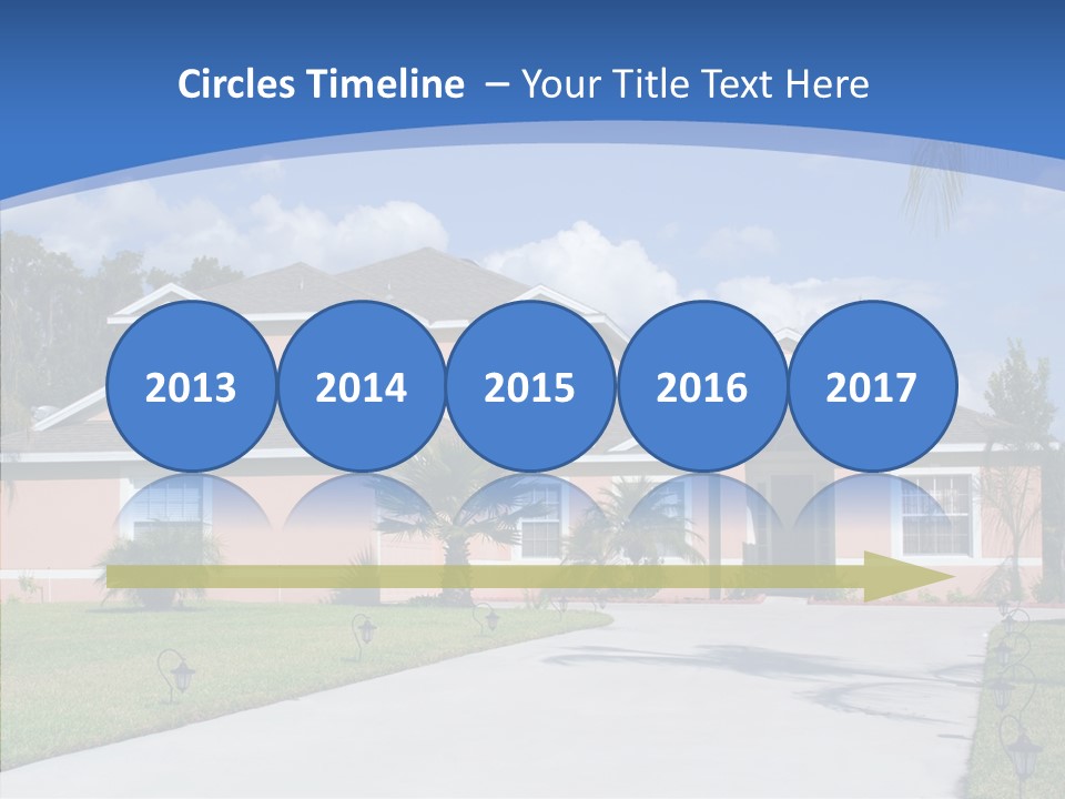 Living Shelter Palm PowerPoint Template