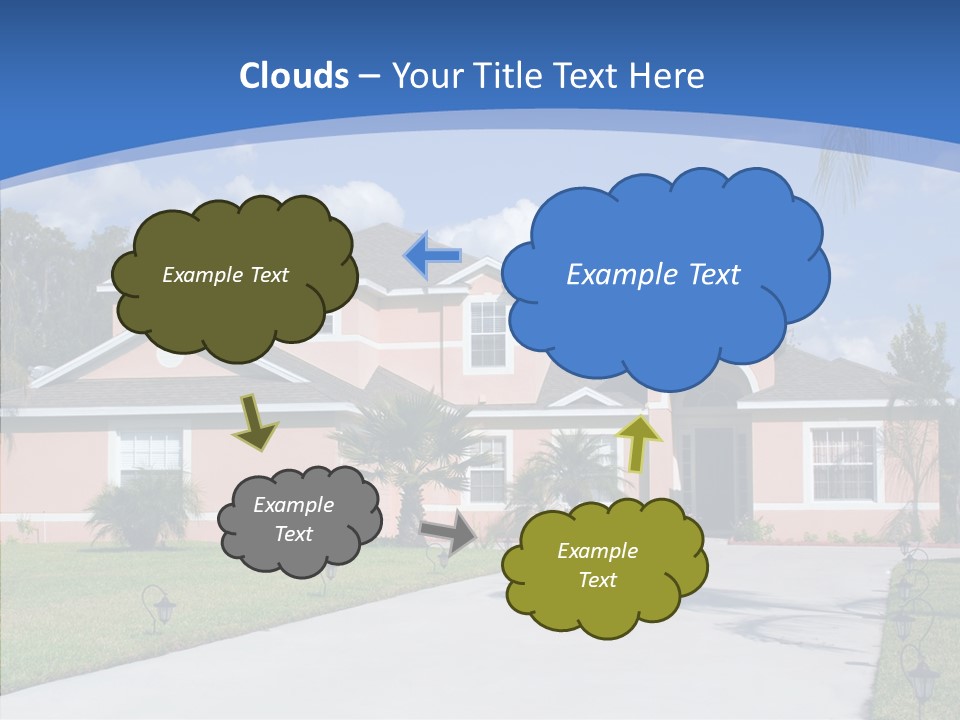 Living Shelter Palm PowerPoint Template