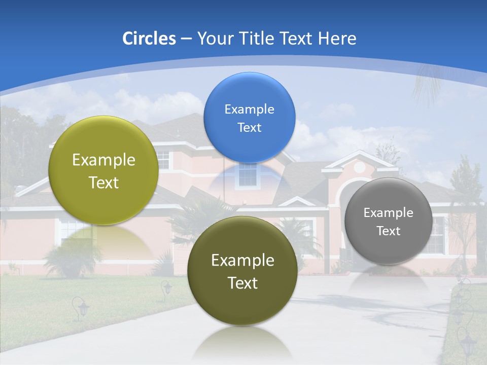 Living Shelter Palm PowerPoint Template