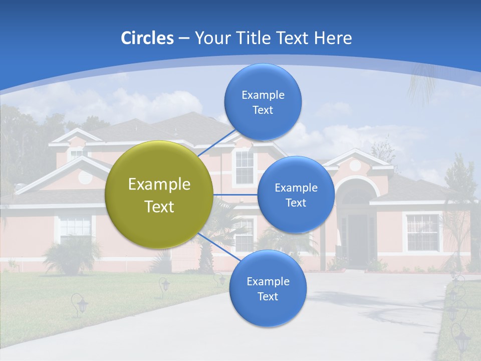 Living Shelter Palm PowerPoint Template