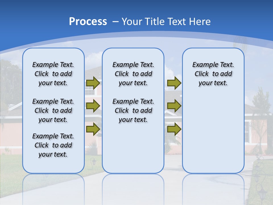 Living Shelter Palm PowerPoint Template