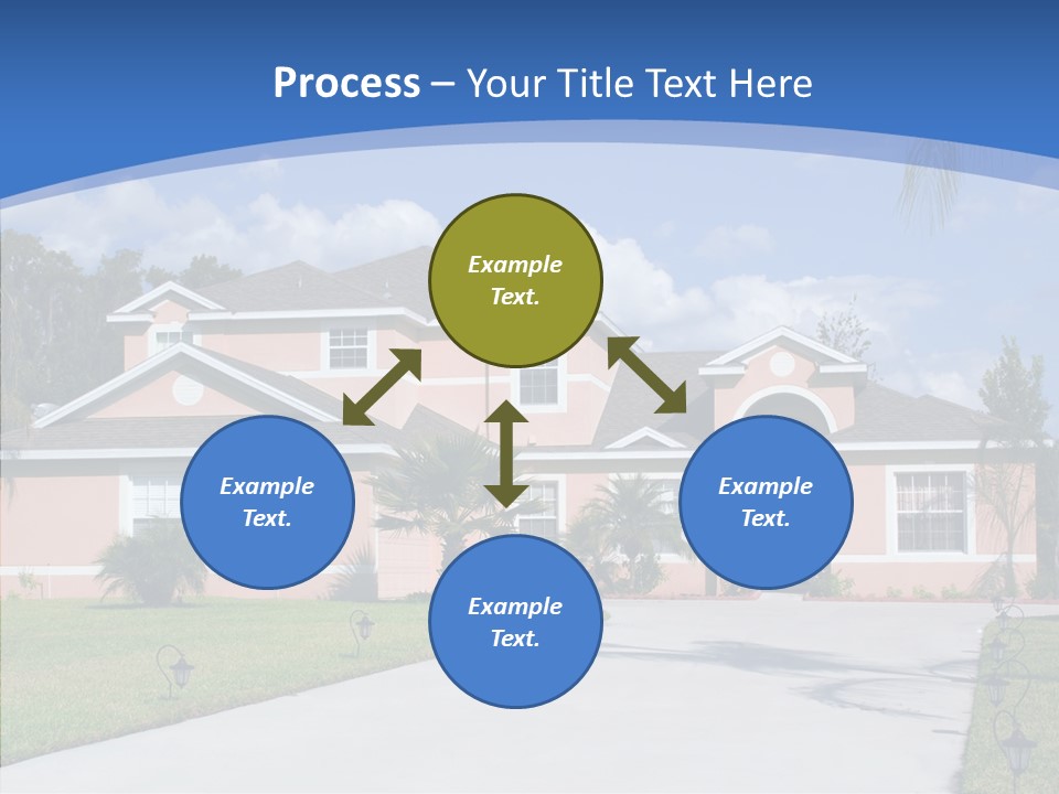 Living Shelter Palm PowerPoint Template
