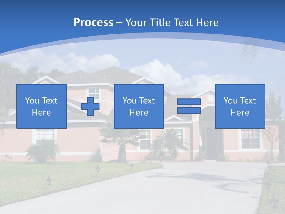 Living Shelter Palm PowerPoint Template