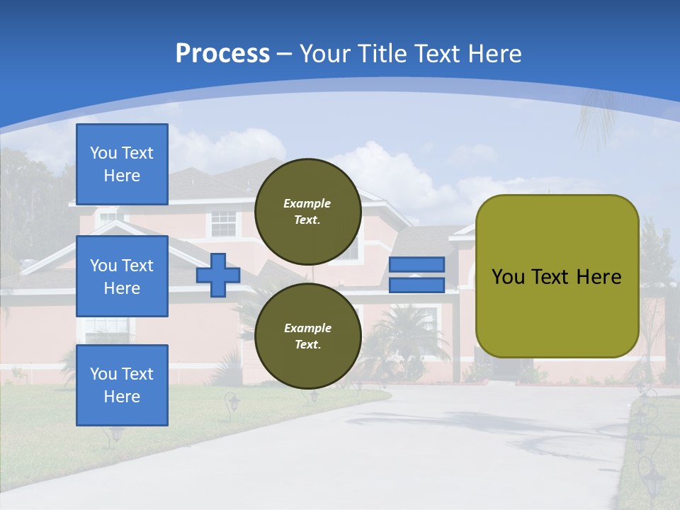 Living Shelter Palm PowerPoint Template