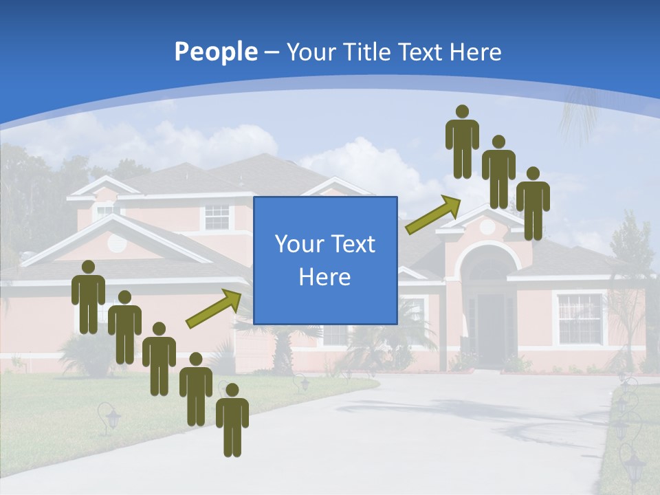 Living Shelter Palm PowerPoint Template