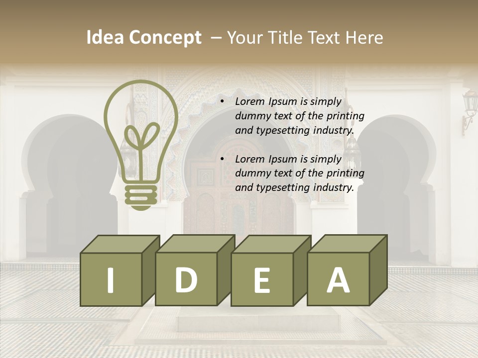 Madarasaa Rainy Oriental PowerPoint Template