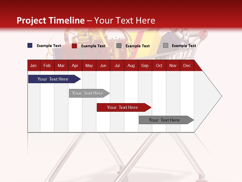 Shiny Anniversary Chrome PowerPoint Template