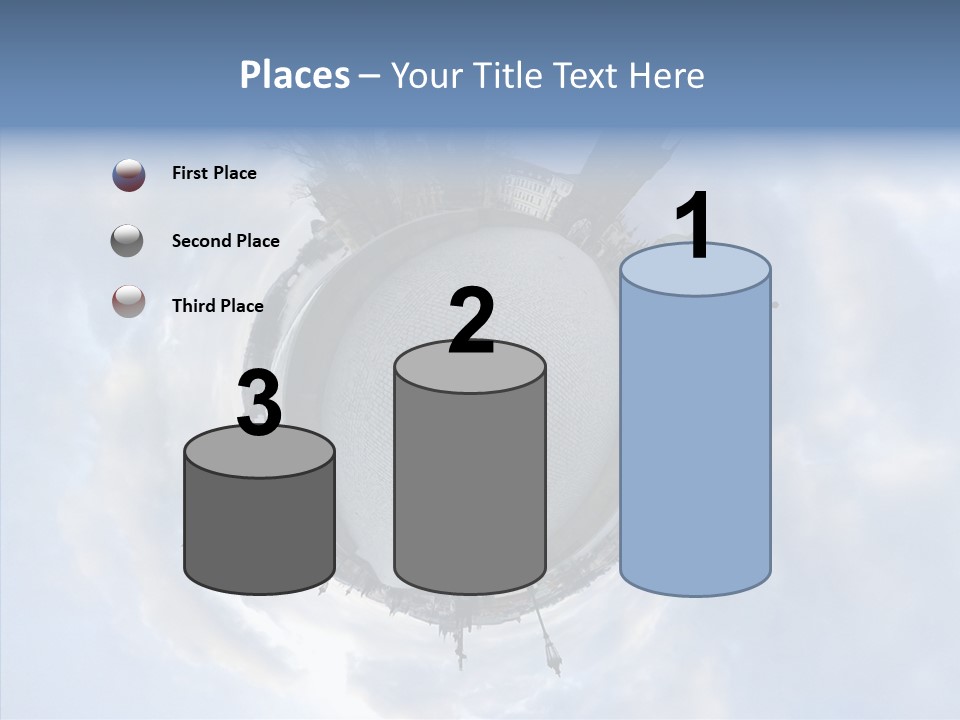 Planet Landscape Background PowerPoint Template