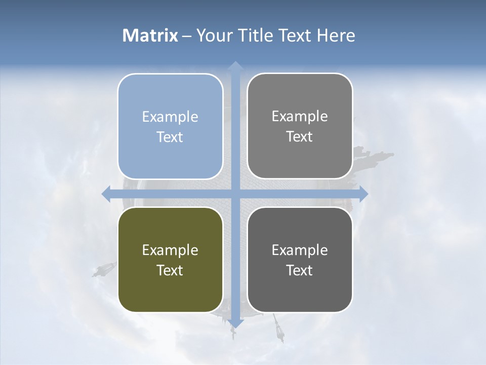 Planet Landscape Background PowerPoint Template