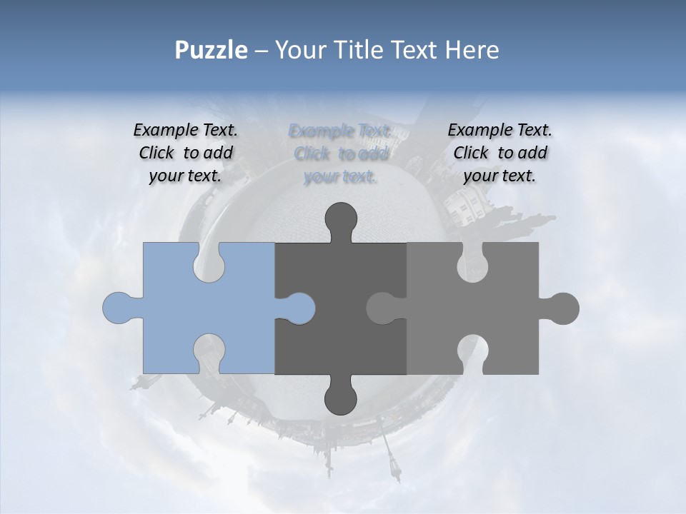 Planet Landscape Background PowerPoint Template