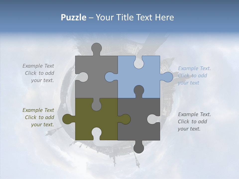 Planet Landscape Background PowerPoint Template