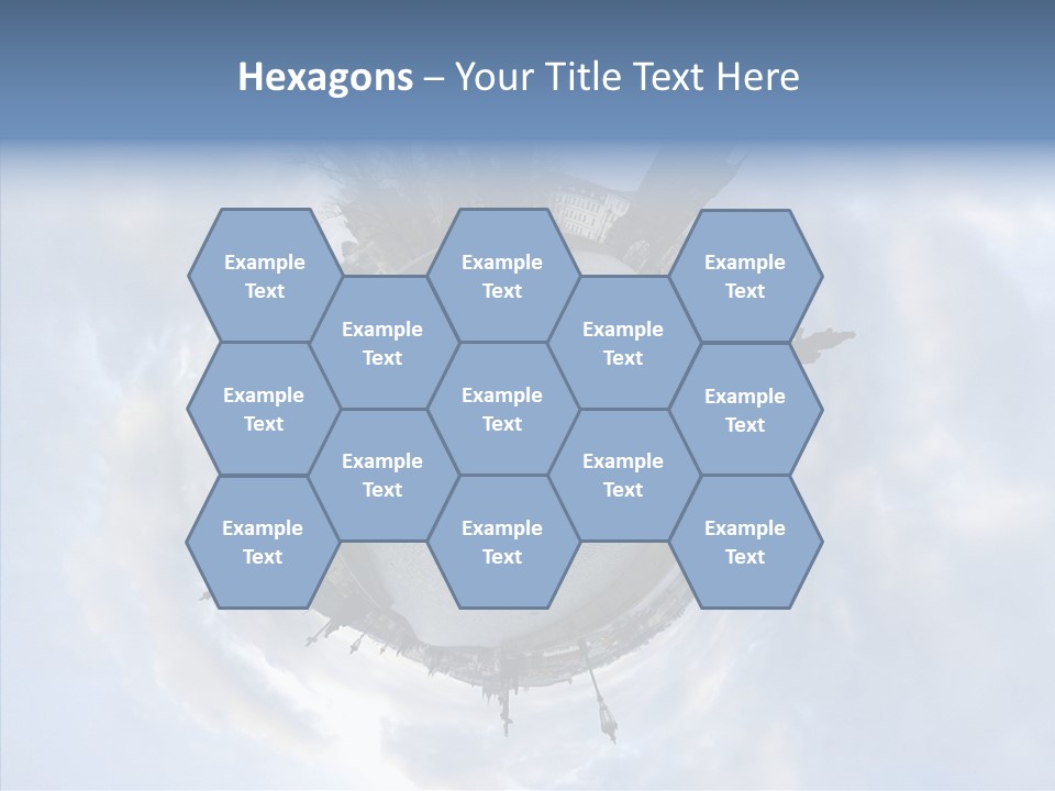 Planet Landscape Background PowerPoint Template