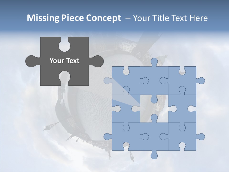 Planet Landscape Background PowerPoint Template