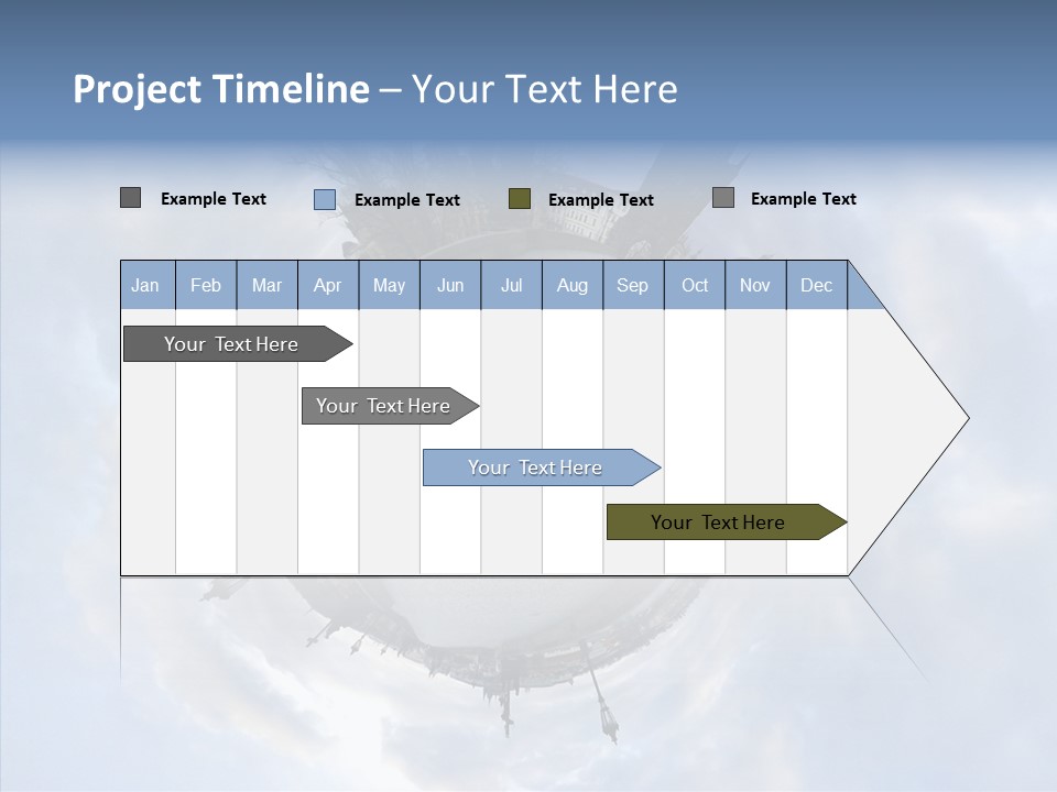 Planet Landscape Background PowerPoint Template