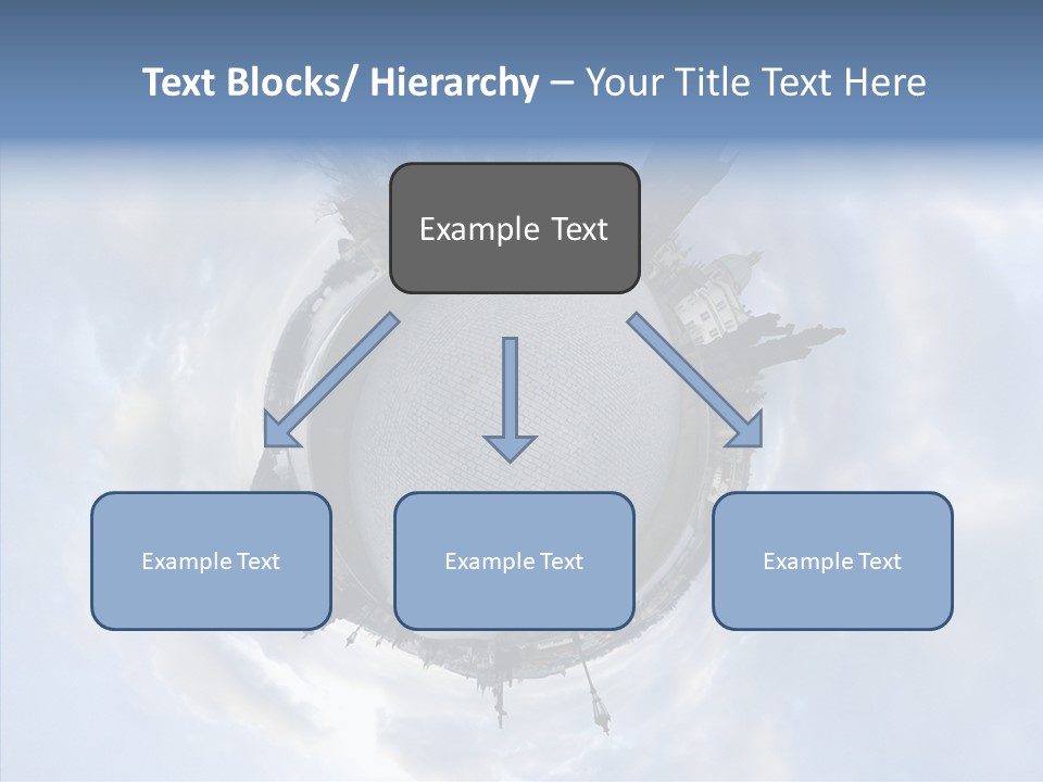 Planet Landscape Background PowerPoint Template