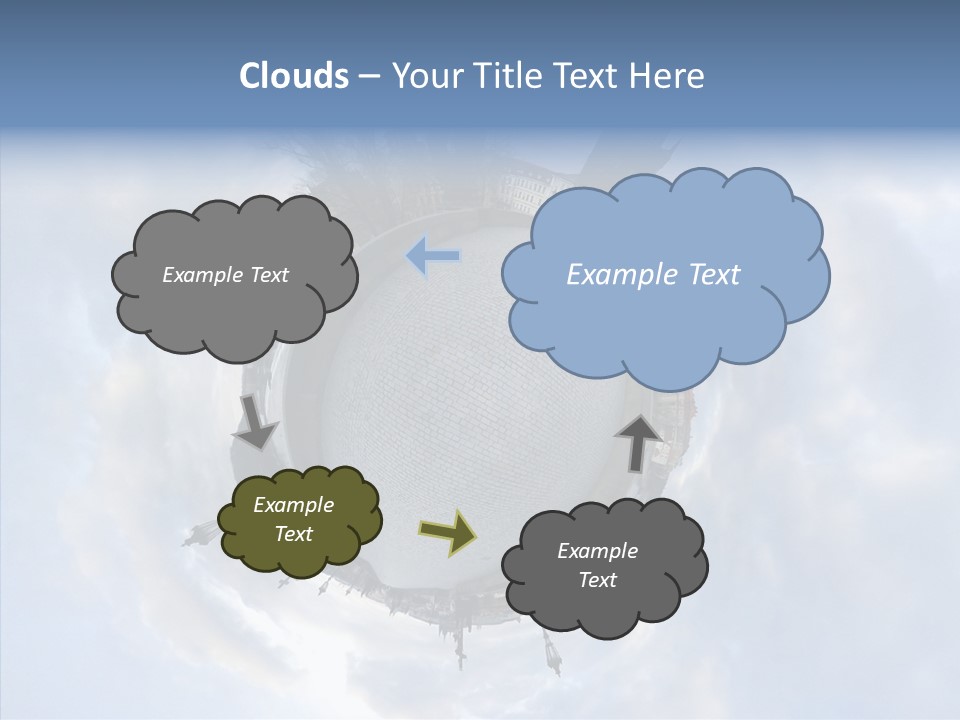 Planet Landscape Background PowerPoint Template