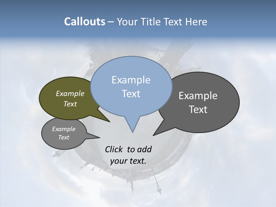 Planet Landscape Background PowerPoint Template