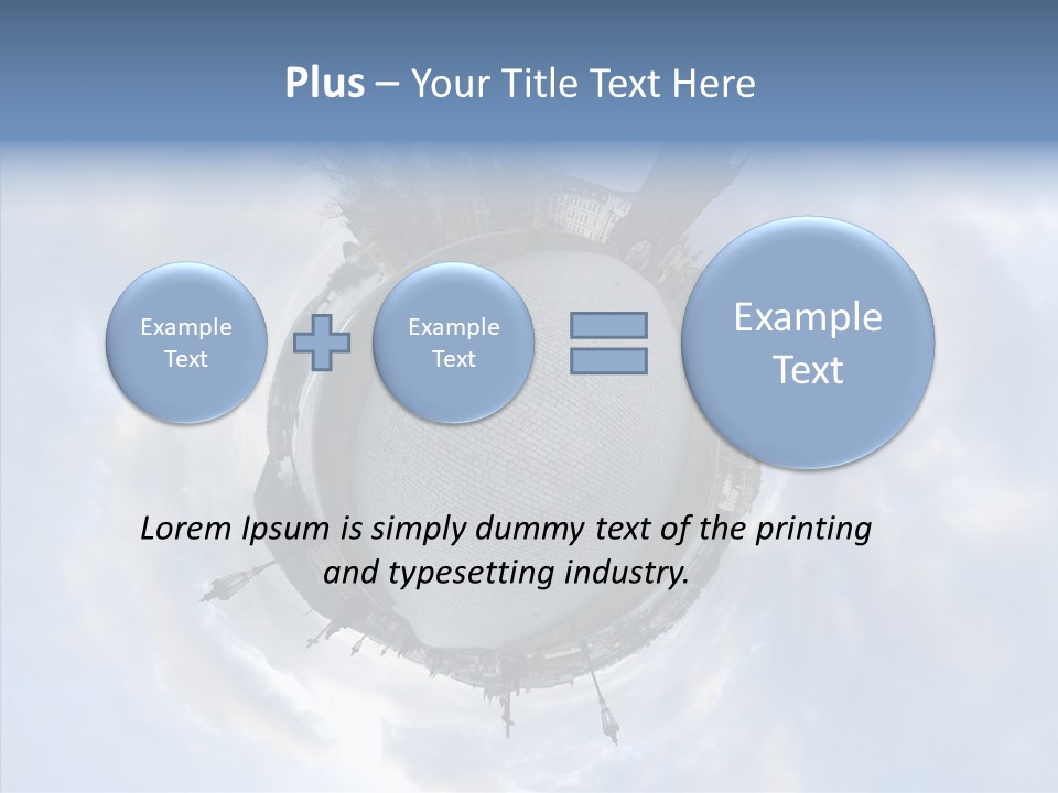 Planet Landscape Background PowerPoint Template