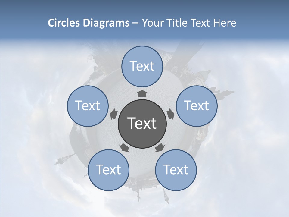 Planet Landscape Background PowerPoint Template
