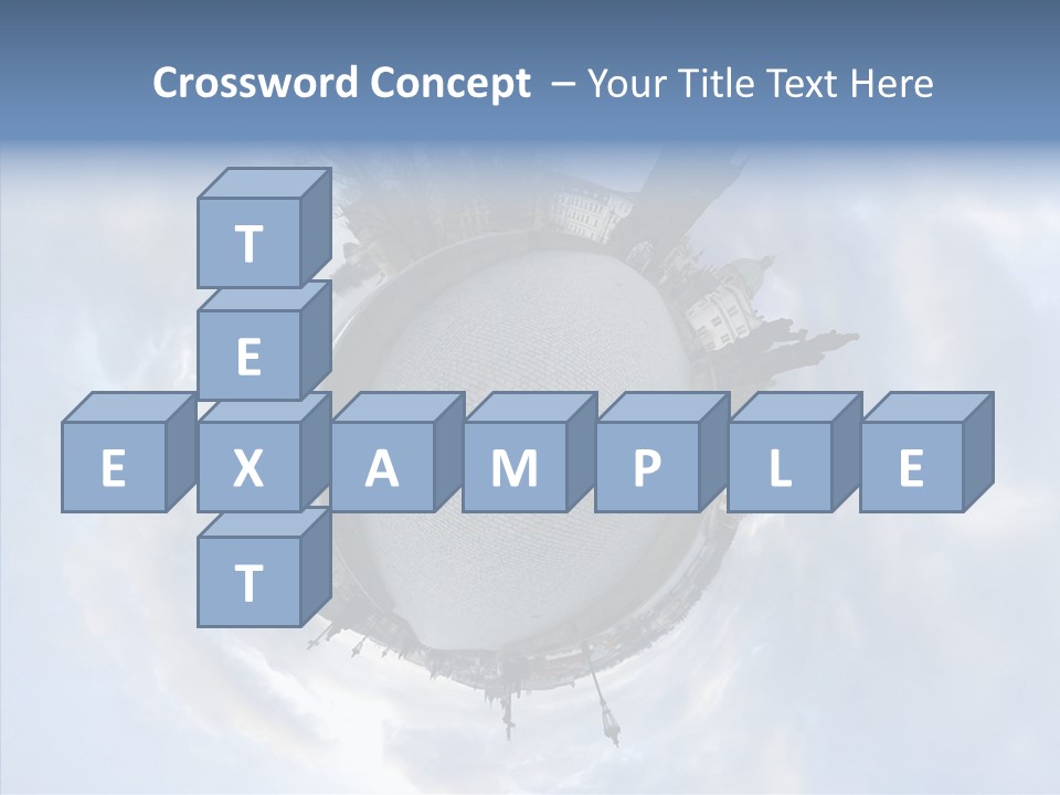 Planet Landscape Background PowerPoint Template