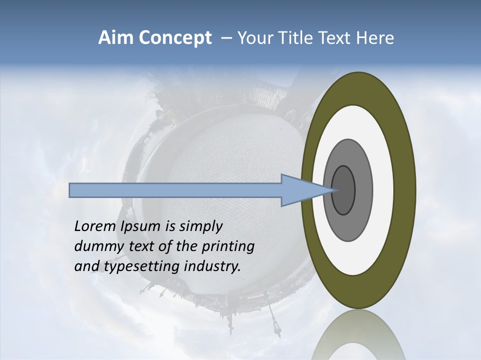Planet Landscape Background PowerPoint Template