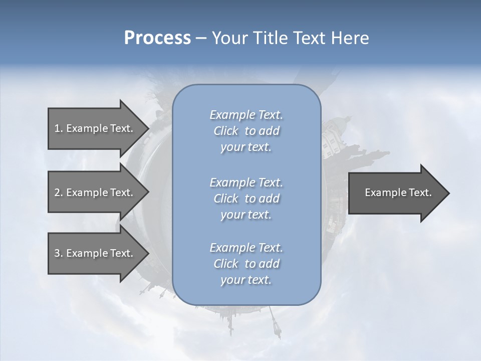 Planet Landscape Background PowerPoint Template