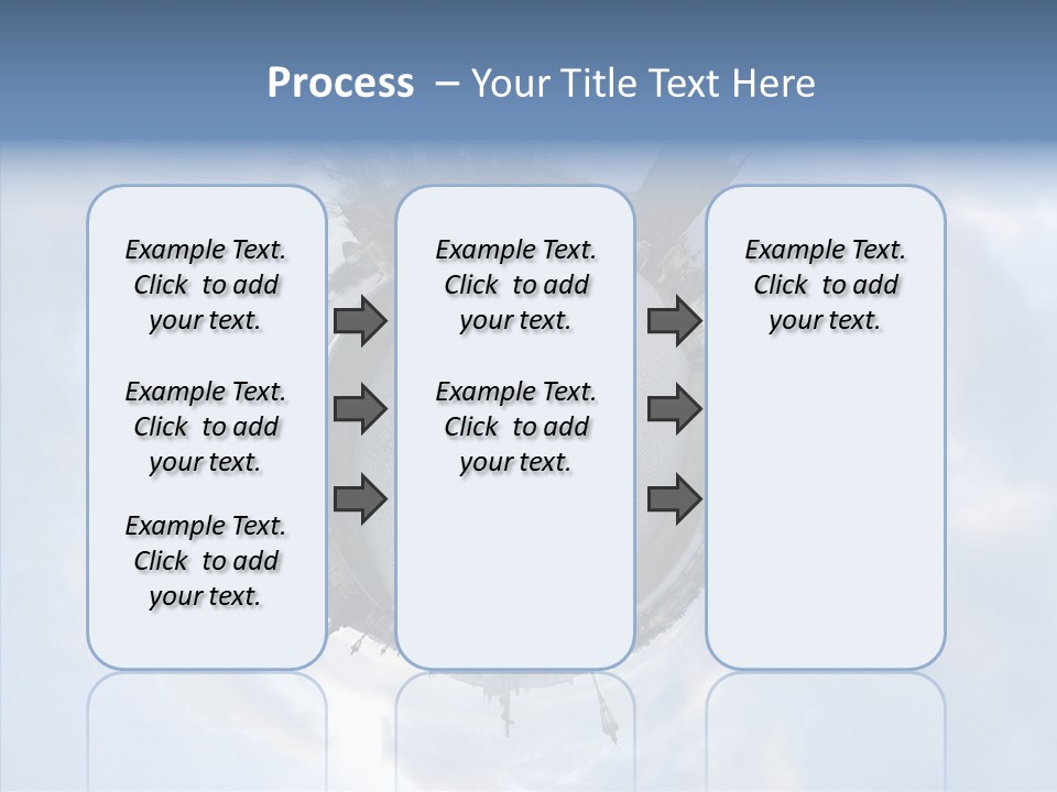 Planet Landscape Background PowerPoint Template