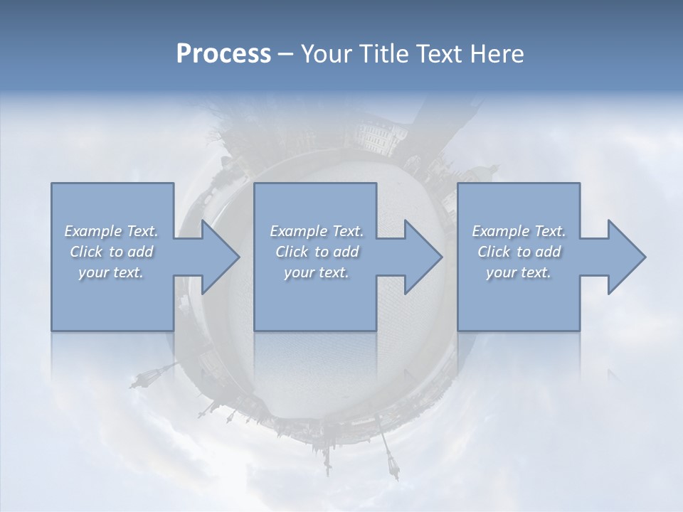 Planet Landscape Background PowerPoint Template