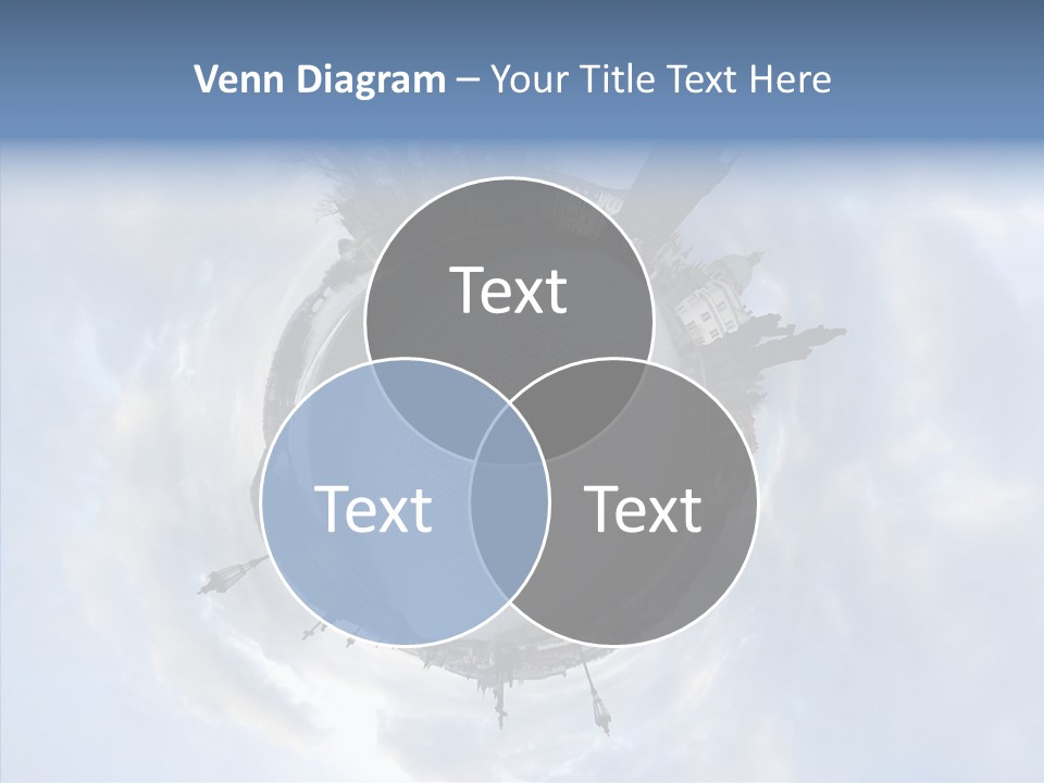 Planet Landscape Background PowerPoint Template