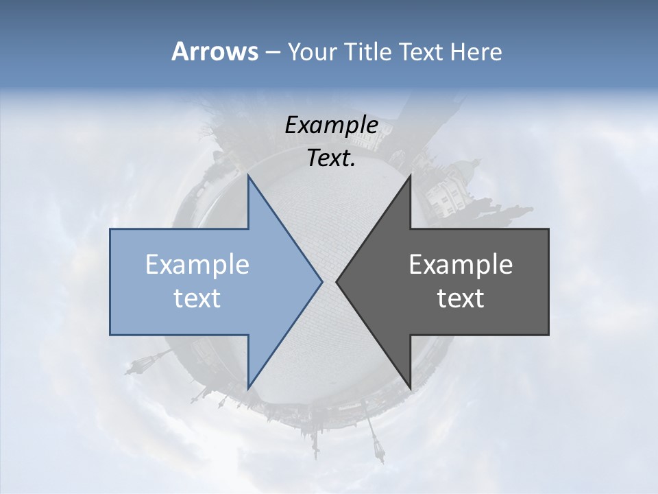 Planet Landscape Background PowerPoint Template