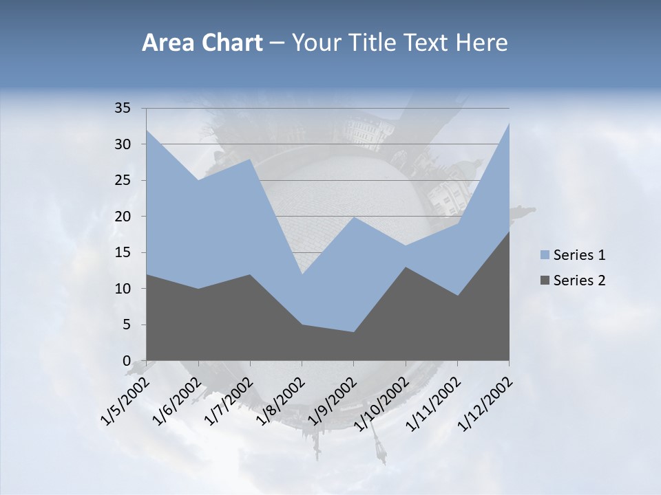 Planet Landscape Background PowerPoint Template
