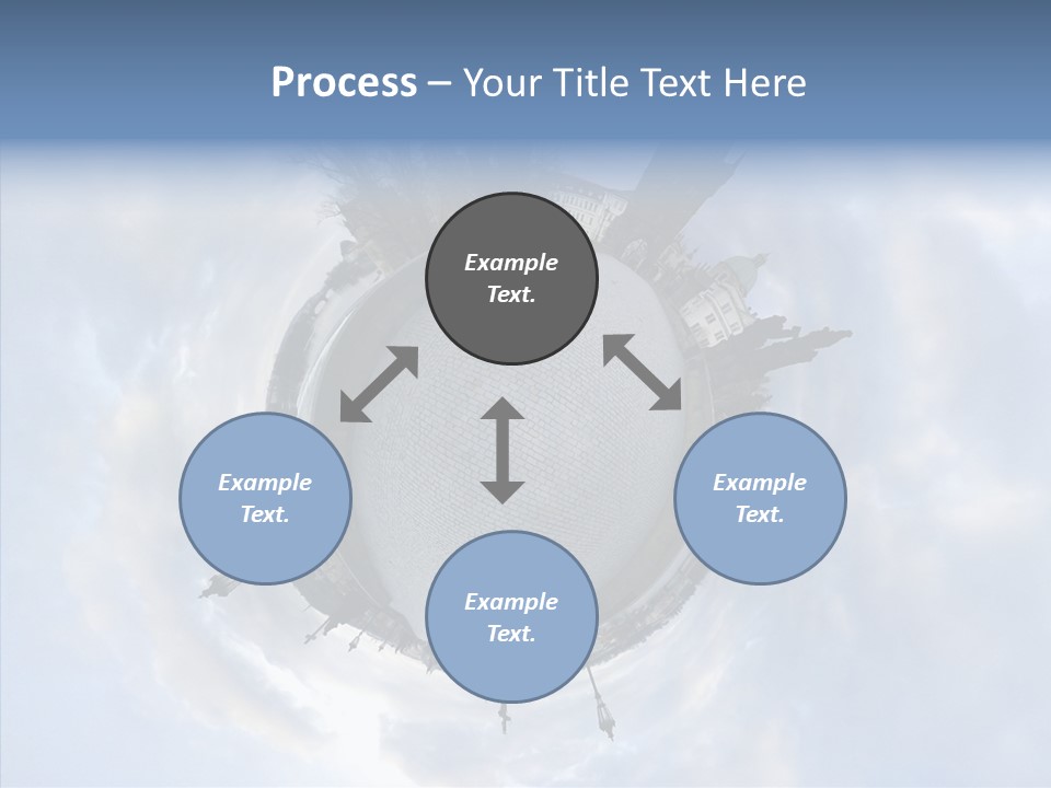 Planet Landscape Background PowerPoint Template