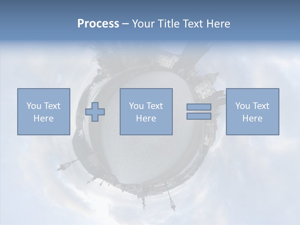 Planet Landscape Background PowerPoint Template