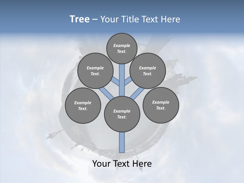 Planet Landscape Background PowerPoint Template