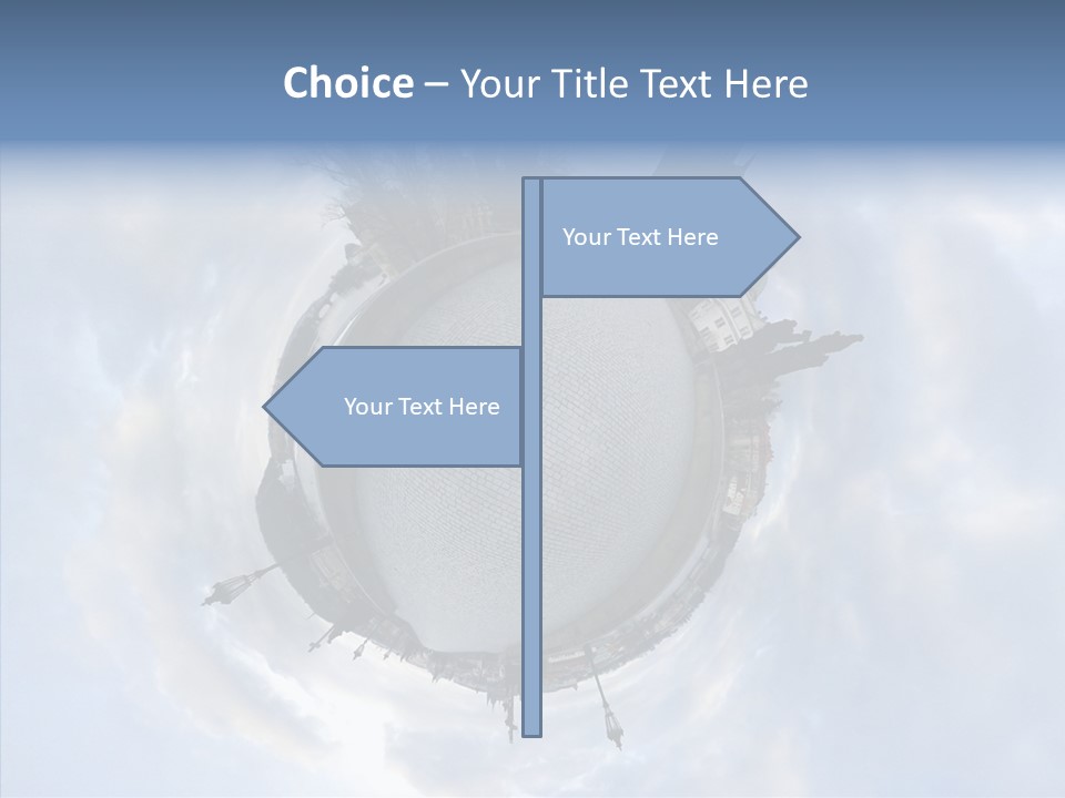 Planet Landscape Background PowerPoint Template