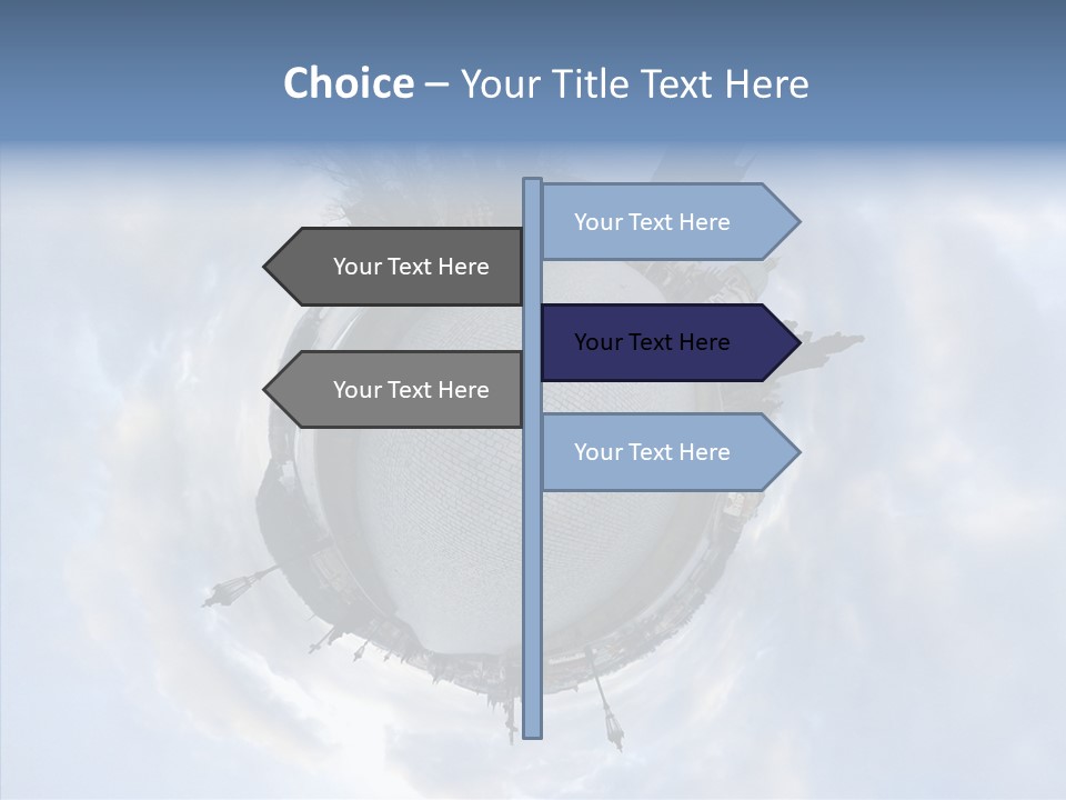 Planet Landscape Background PowerPoint Template