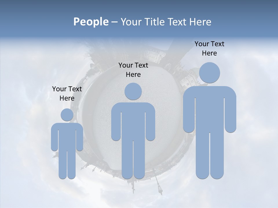 Planet Landscape Background PowerPoint Template