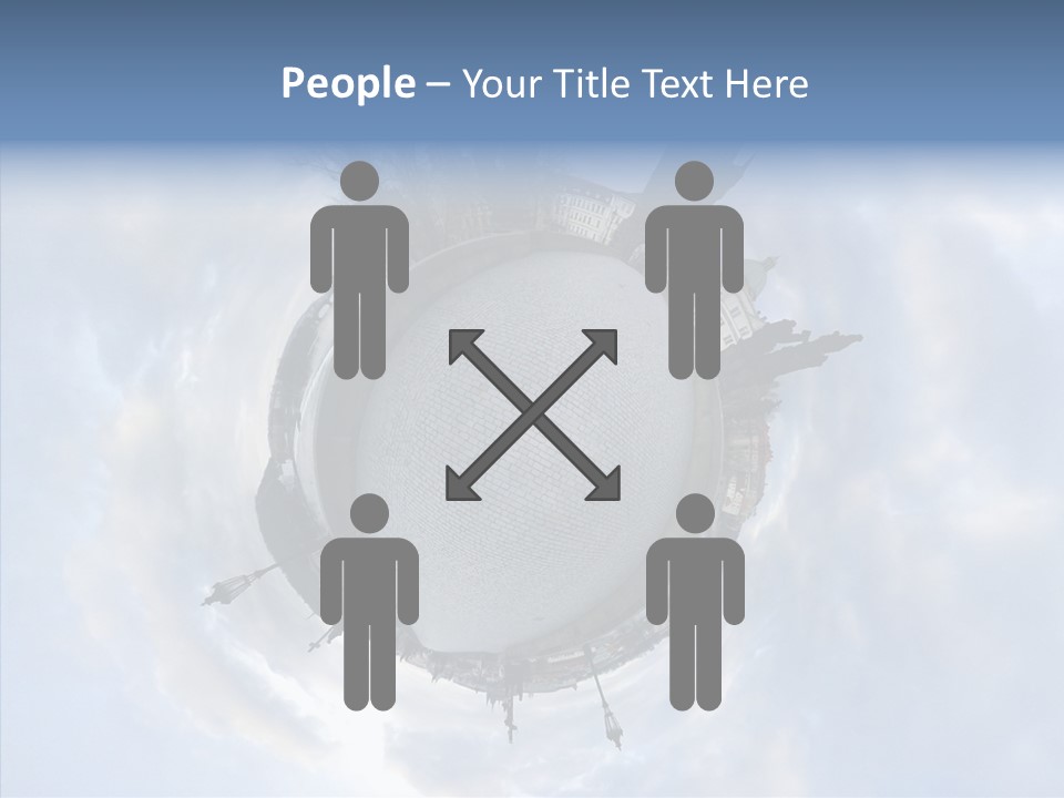 Planet Landscape Background PowerPoint Template