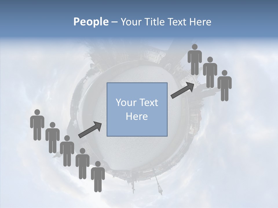 Planet Landscape Background PowerPoint Template