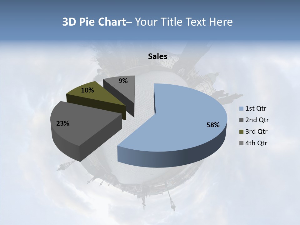 Planet Landscape Background PowerPoint Template