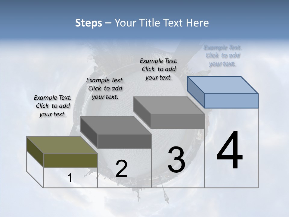 Planet Landscape Background PowerPoint Template