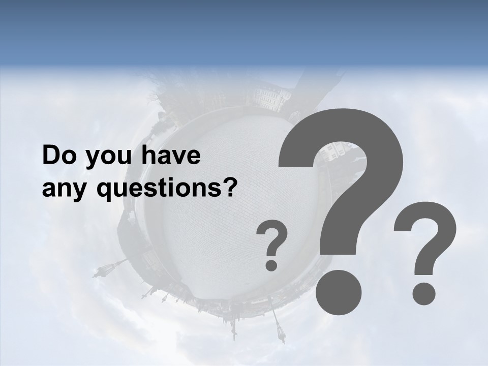 Planet Landscape Background PowerPoint Template