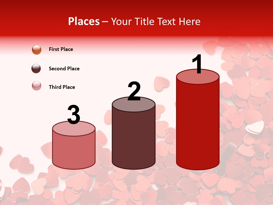 Holiday Romantic Shape PowerPoint Template